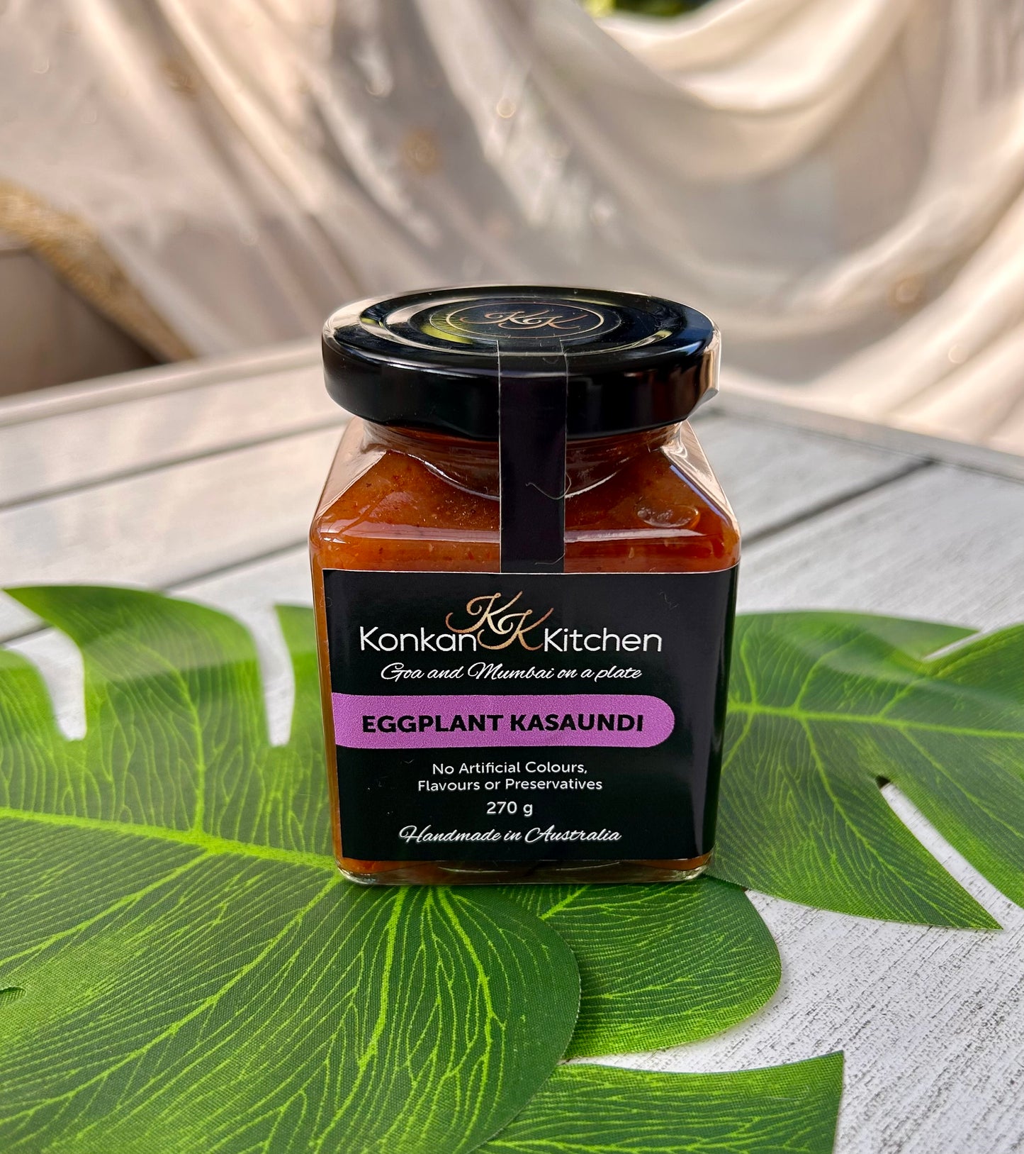 Konkan Kitchen Eggplant Kasaundi