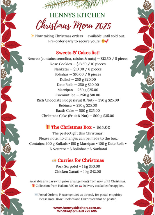 CHRISTMAS SWEETS 2025