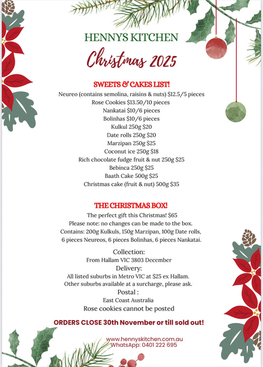 CHRISTMAS SWEETS 2025